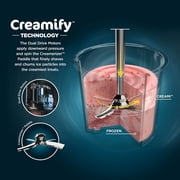 Ninja CREAMi 16 Oz Pint & Lid, Compatible with NC300 Series Ninja Creami Ice Cream Maker, XSKPNTLID1 Gray