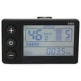 thumbnail image 2 of Panel de Pantalla Lcd de Bicicleta Eléctrica, Diseño de retroiluminaciónica de bicicleta eléctrica S866 Pantalla lcd 22.2 mm de diámetro de soporte paraparar impermeable, 2 of 7