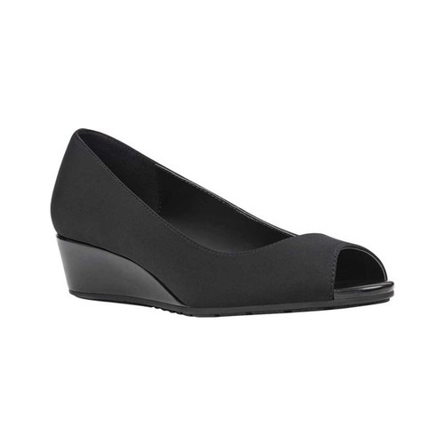bandolino peep toe wedge