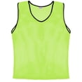 thumbnail image 2 of Murray Sporting Goods Nylon Mesh Scrimmage Practice Vests - Set of 12 Pinnies for Adult and Youth Basketball, Soccer, Football, Volleyball Teams (Yellow, Youth), 2 of 4