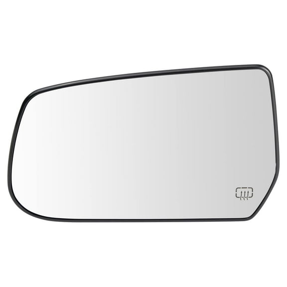 TRQ Exterior Mirror Glass Assembly Heated LH Side for 10-14 Equinox Terrain MGA04244 Fits select: 2010-2014 CHEVROLET EQUINOX, 2010-2014 GMC TERRAIN