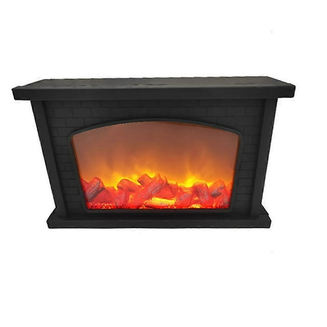 Lanterne de Cheminée Portable, Effet de Flamme Réaliste pour Décoration Intérieure Extérieure, Lampe Décorative à Piles Rechargeable par USB