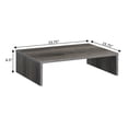 thumbnail image 4 of Convenience Concepts 121041WGY 6.5 x 15.75 x 23.75 in. Designs2Go Small TV & Monitor Riser, Weathered Gray, 4 of 5
