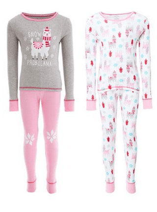 René Rofé Girl Pink & Black 'Girl Power Level Up' Toddler Pajama Set 10