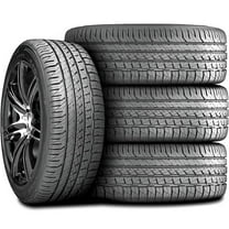 Set of 4 (FOUR) Goodyear Eagle F1 Asymmetric All-Season 245/40R20 95V Run Flat Tires Fits: 2014-16 Chevrolet Impala LTZ, 2017-18 Chevrolet Impala LT