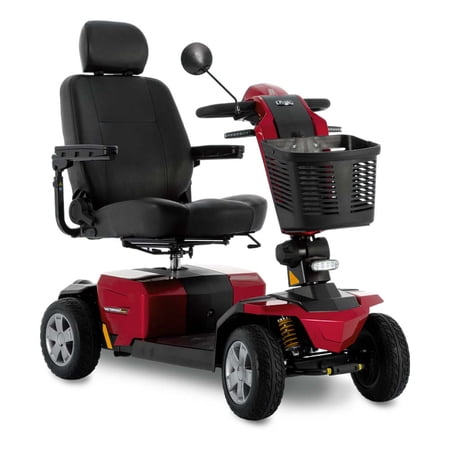 Pride Mobility Victory LX Sport S710LXW Mobility Scooter, Candy Apple Red, 20"W X 20"D