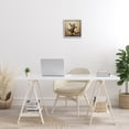 thumbnail image 3 of Stupell Industries Dancing Tabby Cat Animals & Insects Painting White Framed Art Print Wall Art, 12 x 12, 3 of 10