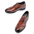 thumbnail image 6 of CMR CHAMARIPA Mens Elevator Dress Shoes - Dress Shoes That Make You Taller - Brown Leather Men's Derby Shoes 6 CM / 2.36 Inches, 6 of 6