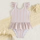 thumbnail image 4 of Traje de baño de una pieza para mujer, conjuntos de bikini para mujer, traje de baño de una pieza con estampado de moda para niñas de mediana a pequeña, traje de baño para vacaciones en la playa para, 4 of 9