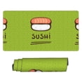 thumbnail image 2 of Kdxio Fresh Sushi Print Large Gaming Mouse Pad,Non-Slip Base,Water Resist Keyboard Pad for Gamer,Office & Home,29.5 x 15.8 in, 2 of 9