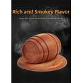 thumbnail image 5 of Cocktail Barrel Smoker with Wood Chips - Portable Drink Infuser for Whiskey Infusion, Stainless Steel Smoke Generator, 5 of 7
