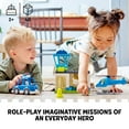 thumbnail image 4 of LEGO DUPLO Rescue Police Station 10959 Push & Go Car Toy with Lights and Siren plus Helicopter, Early Learning Toys for Toddlers, Boys & Girls 2 Plus Years Old, 4 of 7