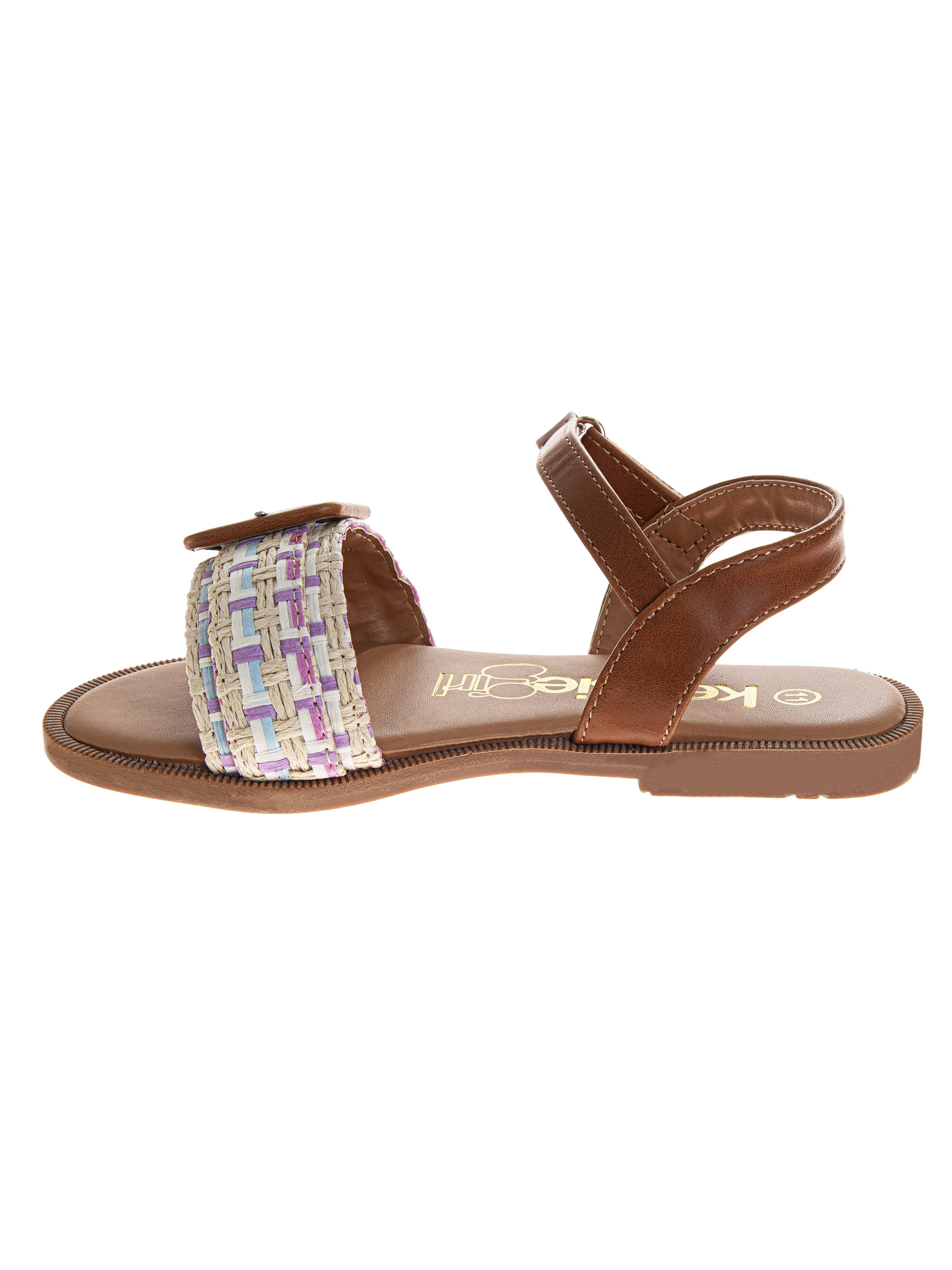 Kensie Girl Toddler Girls Multi Woven Sandals