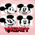 thumbnail image 3 of Mickey & Friends - Mickey Grid - Toddler And Youth Girls Raglan Graphic T-Shirt, 3 of 4
