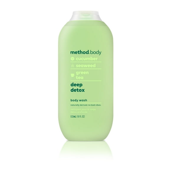 Method Body Wash, Deep Detox, 18oz