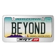 thumbnail image 2 of Dodge SRT-8 Logo in 3D American-Made Mirror Chrome Metal License Plate Frame, 2 of 8