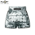 thumbnail image 3 of Fluory Men Women Kids Thai Boxing Short Fairtex Shorts MMA shorts Mechanical Printing Design Boxing Pants Shorts embroidery, 3 of 6