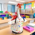 thumbnail image 2 of AZXY Porch Goose Outfits, Back to School Themed Costume for 23 Inch Goose, Cute ABC Print Shirt with Red Hat & Backpack, Perfect for Classroom & Yard Garden Decorations, 2 of 7