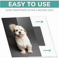 thumbnail image 5 of pbf 4x6 Magnetic Picture Frames for Refrigerator | 4 x 6 Clear Magnetic Acrylic Frames | Magnetic Photo Holders for Fridge, Locker, Photo Board, Art Display, Sign Holder (5-Pack), 5 of 6