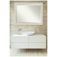 thumbnail image 4 of Amanti Art Opera Off White Beveled Wood Bathroom Wall Mirror, 4 of 10