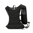 thumbnail image 3 of figatia Men Running Vest Reflective Gear Portable Adjustable Vest Backpack for Marathoner Hiking Trail Black, 3 of 8