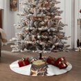 thumbnail image 4 of Sikiie American Giraffe Style Christmas Tree Skirt, Christmas Tree Decorations, Christmas Decor, Tree Mat Decoration(30-48IN)-30", 4 of 6