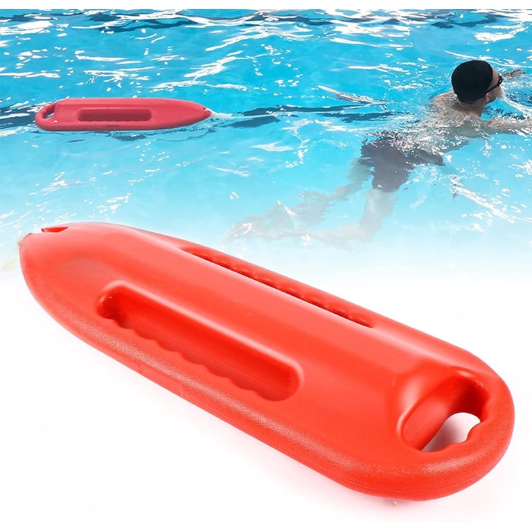 Tube De Sauvetage 2 Pièces – Bouées Flottantes 100 Et 123 Cm, Avec Sangle Et Sifflet, Orange Haute Visibilité