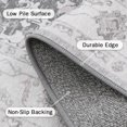 thumbnail image 5 of Area Rug 2x5 Non Slip Machine Washable Vintage Hallway Runner Rug, Low Pile Lightweight Rugs for Entryway, Hallway, Kitchen and Corridor, Light Taupe Brown, 5 of 6