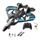 thumbnail image 4 of Avión de a control remoto, modelo Jet de 6 canales, resistente a caídas, recargable por USB, impermeable, portátil, planeador RC, aeronave EVA azul, 4 of 8