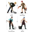 thumbnail image 4 of Sonew Simulation Figure Model,Figure Model,16pcs Simulation Farm Character Model Set Farmer Miniature Toy Figure Educational Toys, 4 of 11