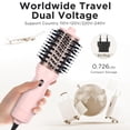 thumbnail image 2 of Cepillo secador de pelo Aima Beauty Travel Dual Voltage Rosa, 2 of 5