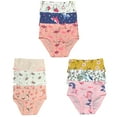 thumbnail image 4 of B&Q 9-Pack Cotton Briefs for Toddler Girls - Sizes 2T, 3T, 4T, 5T, 6T, 7T | Comfortable Underwear Collection, 4 of 5
