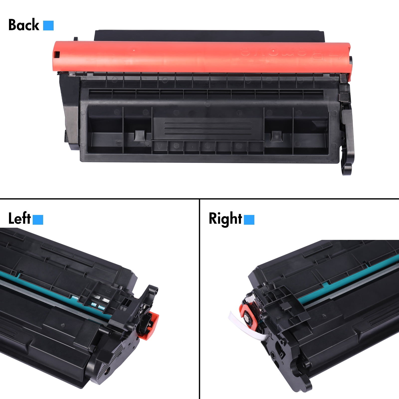 148X 148A Toner Cartridge High Yield MFP 4101fdw Compatible for HP W1480X 148X 148A MFP 4101fdn Laserjet Pro 4001dn 4001n 4001dn 4001dw Printer Ink (2-Pack)