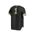 thumbnail image 3 of Unisex GameDay Greats #1 Black Vanderbilt Commodores Lightweight Collegiate Baseball Fashion Jersey, 3 of 4