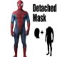 thumbnail image 1 of Disfraz de Halloween para hombre y niño, traje de Spiderman, el increíble superhéroe Zentai, TASM 1 Fivean unisex, 1 of 2