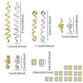 thumbnail image 3 of 28Pcs Metal Dreadlock Accessories Snake Spring Clip Fashion Hair Decoration For Hair Extension Easy Installation, 3 of 9