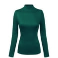 thumbnail image 1 of Made by Olivia Women's Mock Neck Long Sleeve Turtleneck Slim Fit Sweater Top, 1 of 4