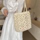 thumbnail image 2 of predolo Bolso Paja Floral Estilo Bohemio Bolso de Playa Tejido Ligero Tote Veraniego Tejido para Mujeres, Estación Cálida, Vacaciones, Compras, 2 of 9