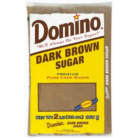 (3 Pack) Domino Dark Brown Sugar Pure Cane Sugar, 32.0 (Best Way To Soften Brown Sugar)