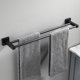 thumbnail image 4 of Toallero de baño, toallero de pared (negro, 50 cm), 4 of 5