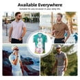 thumbnail image 5 of Sikiie Happy easter Print Men's Short-sleeved POLO Shirts, Button-down Shirts and T-shirts are Suitable for Vacation, Leisure and Business-4X-Large, 5 of 6