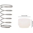 thumbnail image 4 of 10pcs Spring Check Valve, Rubber Material Good Long Life Replacement Check Valve for Air Compressors, 4 of 5