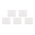 thumbnail image 3 of 10 almohadillas de repuesto para unidad TENS, parches de electrodos rectangulares reutilizables para electroterapia, estimulador muscular, apertura de 2,0 mm/0,078 pulgadas., 3 of 14