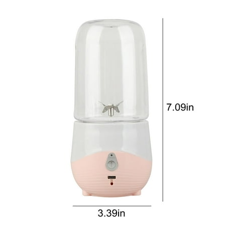 

Loopsun Kitchen Appliances Portable Blenders Personal Blend-er For Shakes And Smoothies Fruit Juicer USB Rechargeable With 4 Blades Handheld Blenders For Sports Travel And Outdoors