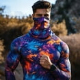 thumbnail image 5 of Yaoyar UPF 50+ Fishing Shirts for Men UV Protection Hoodie Shirt with Neck Gaiter Long Sleeve Quick Dry Hiking Sun Shirts, 5 of 6