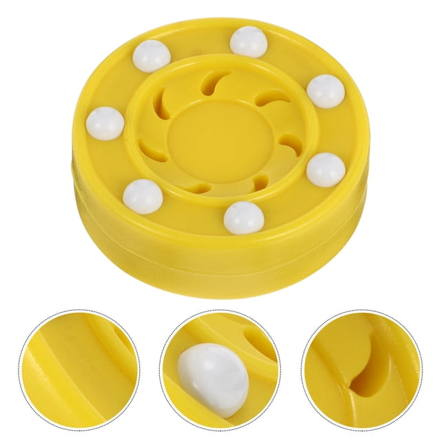 PP Roller Hockey Puck With Low-friction Glide For Association 1Pcs 3.0In