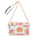 thumbnail image 2 of FORMRS Women Crossbody Purse with Chain Strap Vegan Leather Shoulder Handbag, Citrus Slice, 2 of 7