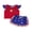 Red Blue-Star, variant on BemeyourBBs Toddler Baby Girl 4th of July Outfit Patriot Independent Day Summer Clothes I Love USA Letter Embroidery Fly Sleeves Shirt Tops Star-Stripe Ruffled Shorts Set Baby Fourth of July Outfit