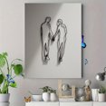 thumbnail image 4 of Couple Minimalist Line Art Canvas Wall Art 15.75x11.81 Inches, 4 of 8
