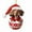 E, variant on Coollooc Dachshund Christmas Ornament, Funny Dog Christmas Tree Ornament, Dachshund Christmas Decorations, Dog Lovers Gift Idea Xmas Decor for Christmas Tree Car Backpacks